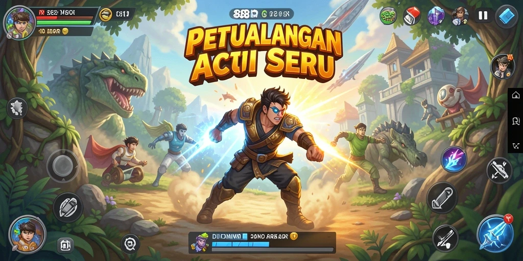 Screenshot gameplay 888IDR menampilkan aksi yang mendebarkan dan grafis memukau.