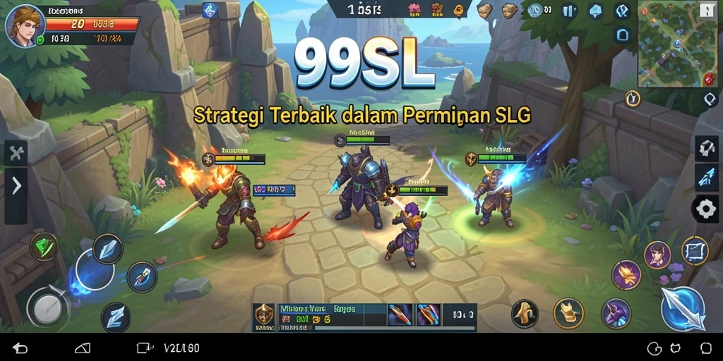 Screenshot dari gameplay SLG yang intens dan mendebarkan.