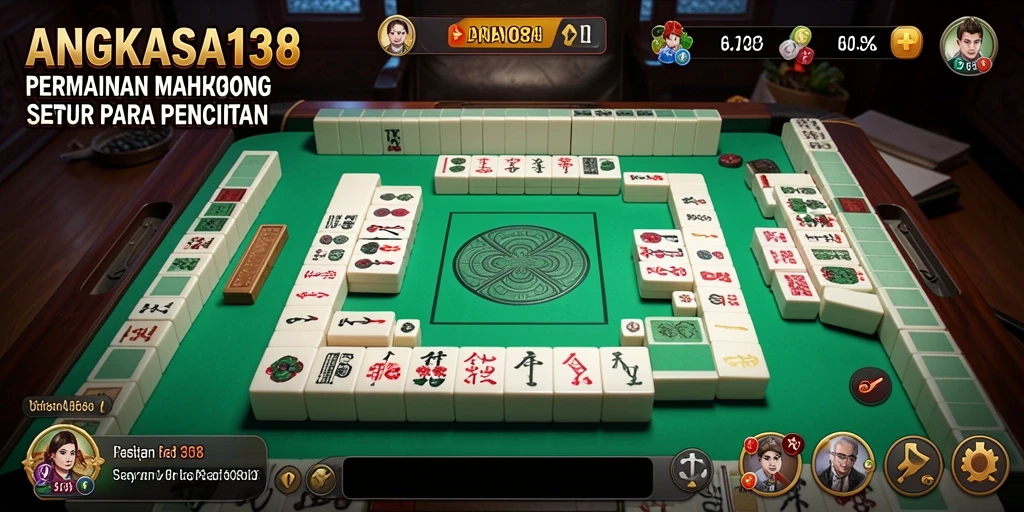 Screenshot gameplay ANGKASA138 dengan elemen Mahjong yang menarik.