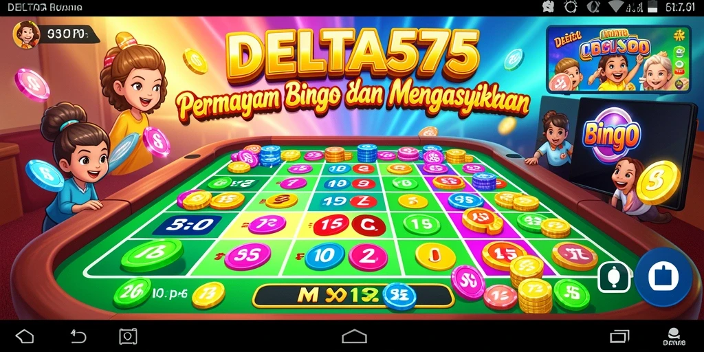 Tampilan gameplay Bingo yang menarik dari DELTA575.