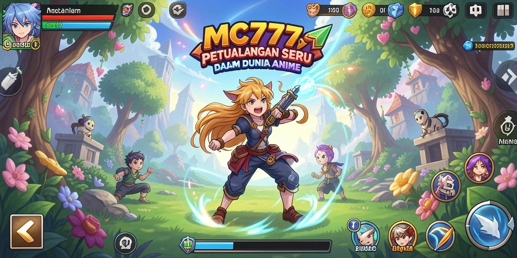 Tampilan screenshot gameplay MC777 yang menakjubkan.