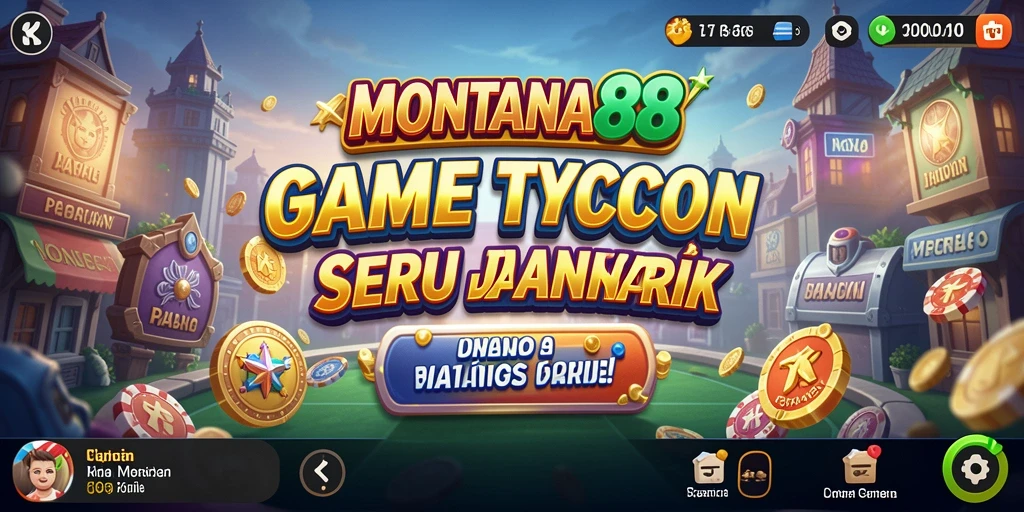 Gameplay seru MONTANA88 dengan elemen Tycoon yang menarik.