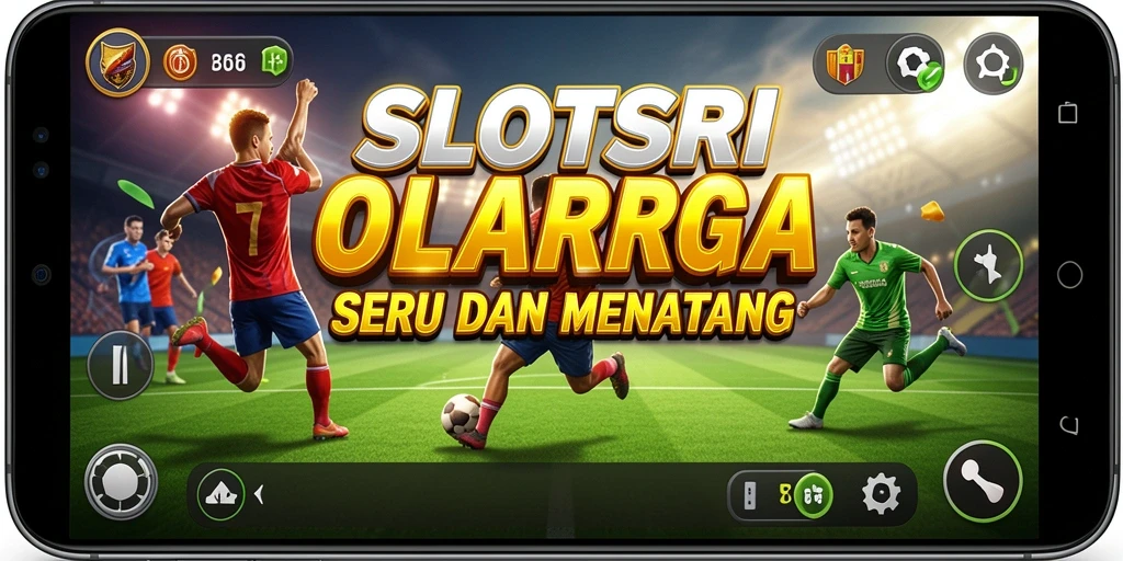 Tampilan gameplay SLOTSRI yang menarik dalam pertandingan olahraga.